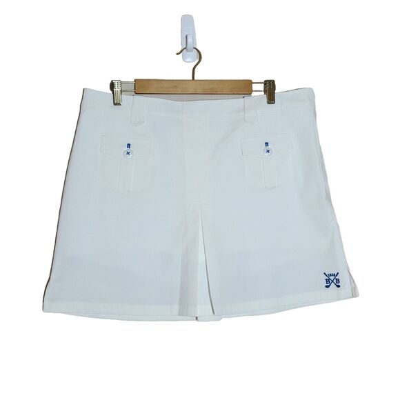 Brooks Brothers Dresses & Skirts - NWT Brooks Brothers ProSport Women Golf Skort Size 16 White Cotton Blend Pleated